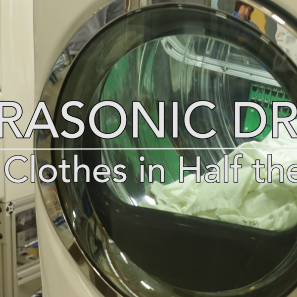 No Heat? No Problem This Ultrasonic Dryer Dries Clothes in Half the