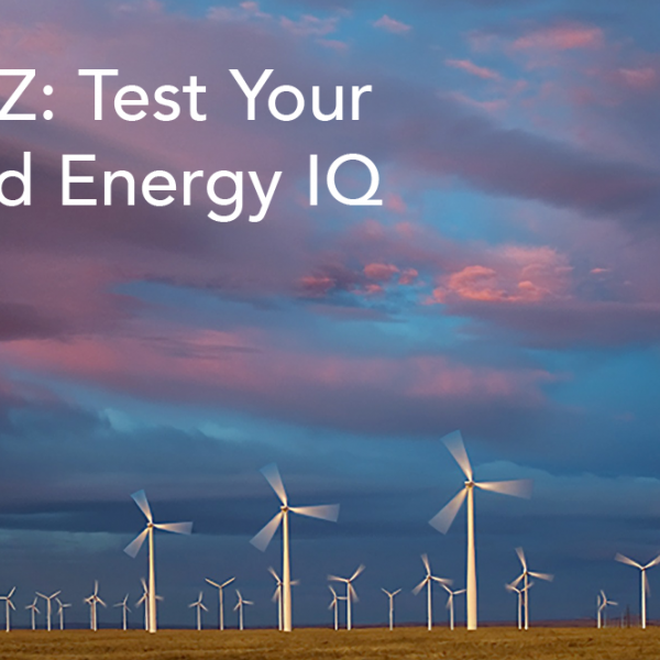 Quiz Test Your Wind Energy IQ Department of Energy