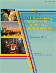 Thumbnail image of the cover of the U.S. Manufacturing Energy Use and Greenhouse Gas Emissions Analysis report.